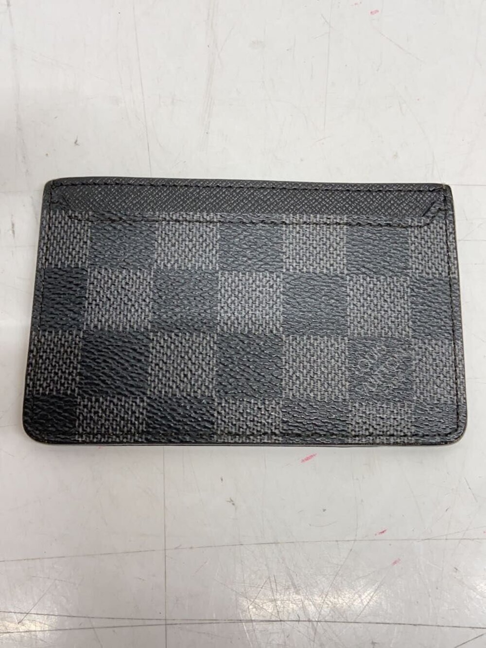 Louis Vuitton Black Graphite Damier Neo Portecarte Black